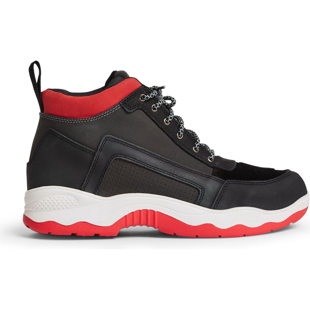 Spada Mercury Trainers Boots Black / Red / White - FREE UK Shipping, FREE 365 Day Returns | Moto Central