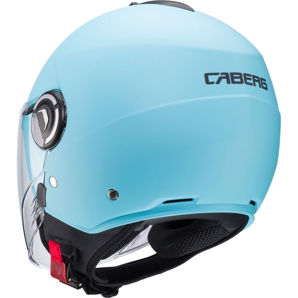 Caberg Riviera V4 Plain Open Face Helmet Matt Light Blue