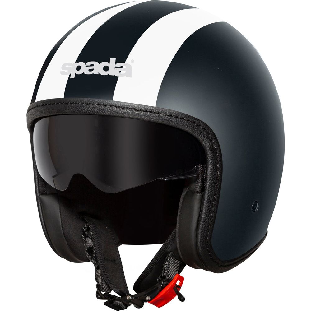 Spada Ace Viper Open Face Helmet Matt Black / White