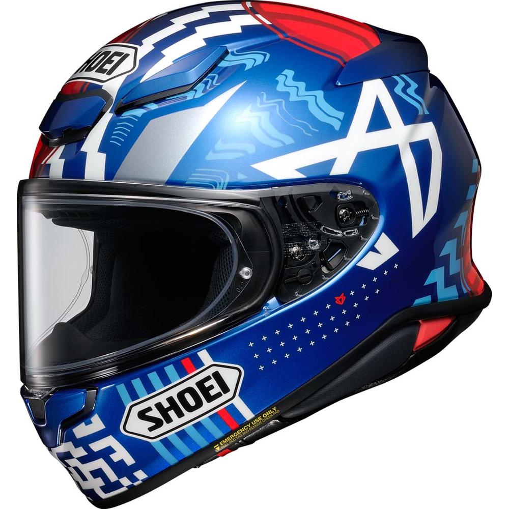 Shoei NXR2 Diggia Replica Full Face Helmet Blue