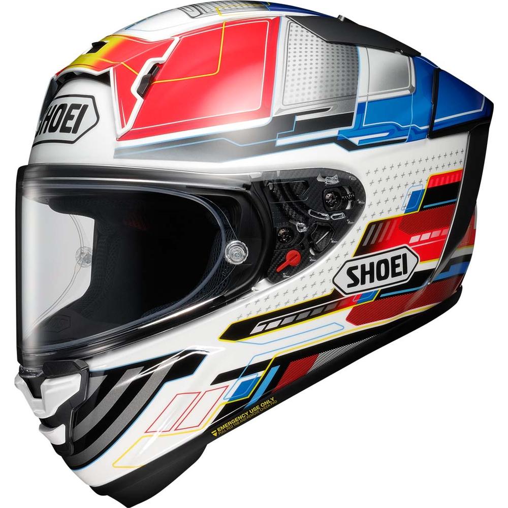 Shoei X-SPR Pro Proxy TC10 Full Face Helmet White - FREE UK Shipping, FREE 365 Day Returns | Moto Central