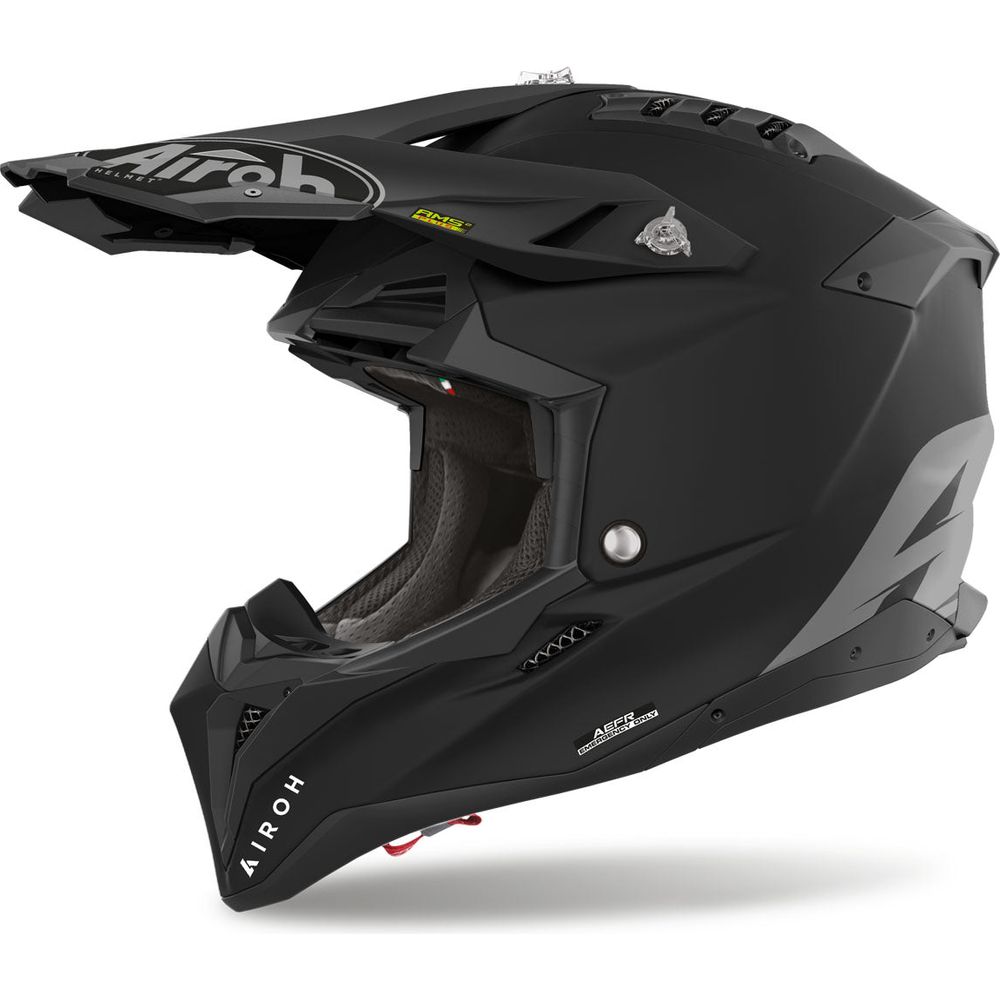 Airoh Aviator 3 Color 22.06 Motocross Helmet Matt Black