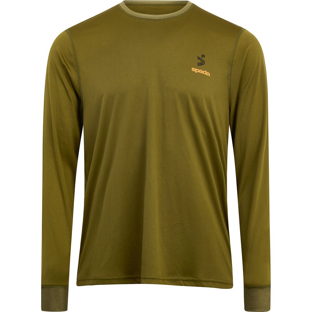 Spada MTB Topo Thermo Long Sleeves Jersey Olive - FREE UK Shipping, FREE 365 Day Returns | Moto Central