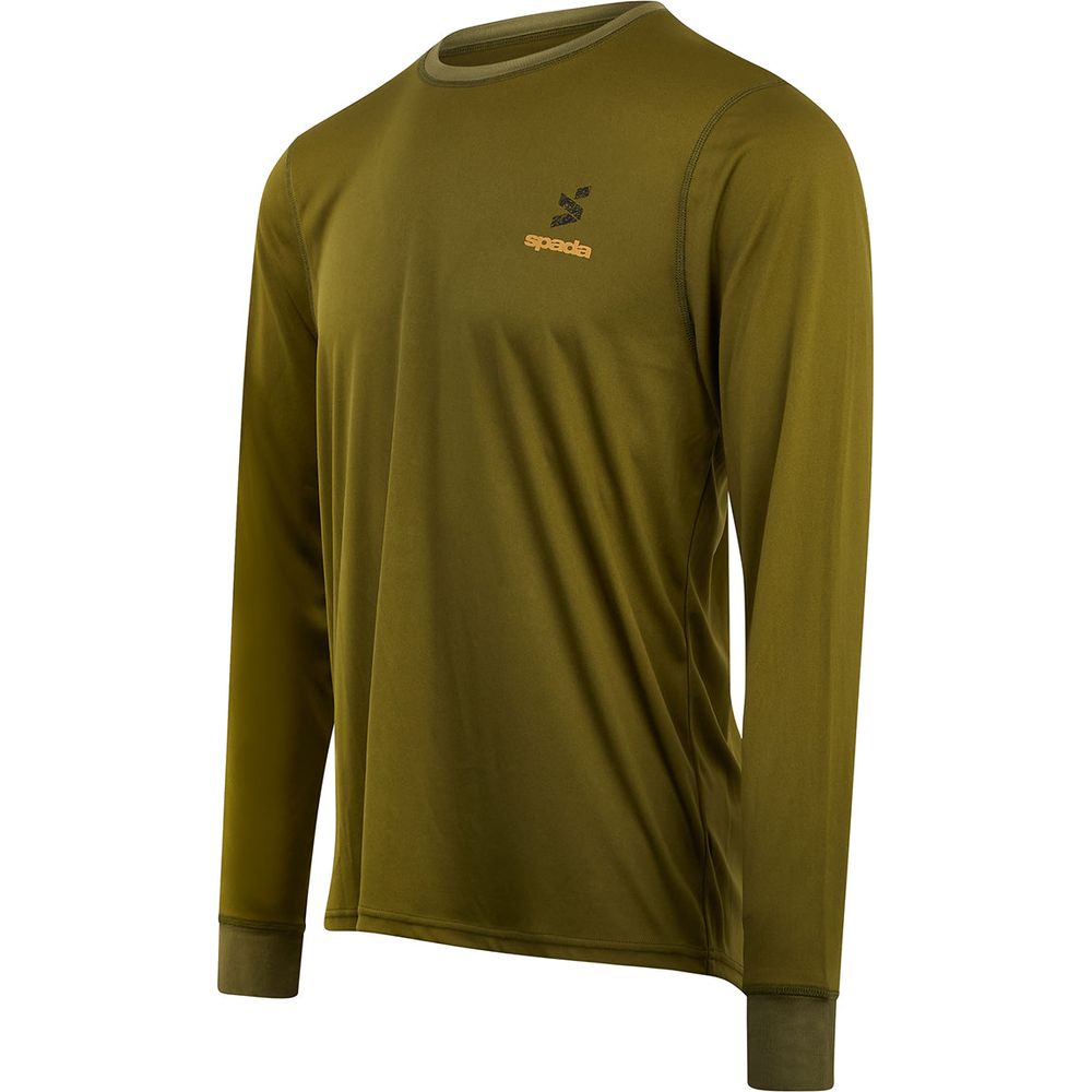 Spada MTB Topo Thermo Long Sleeves Jersey Olive - FREE UK Shipping, FREE 365 Day Returns | Moto Central