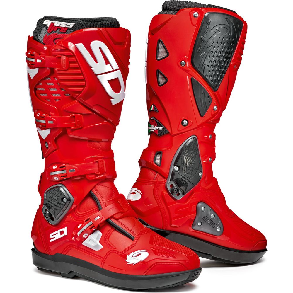 Sidi Crossfire 3 SRS CE Boots Red / Red