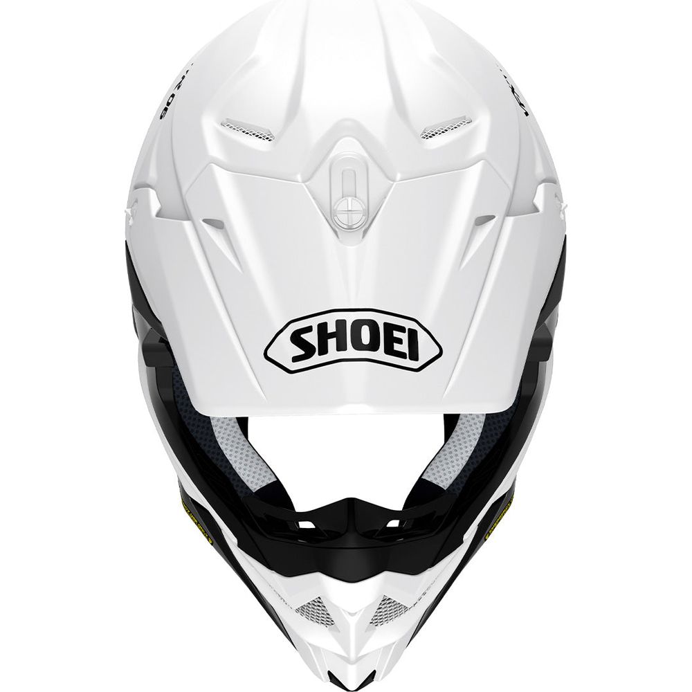 Shoei VFX-WR 06 Plain Off-Road Helmet White  - FREE UK Shipping, FREE 365 Day Returns | Moto Central