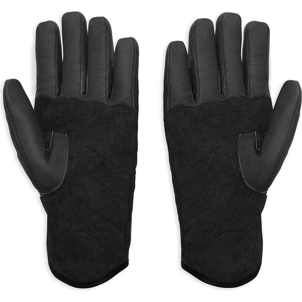 Spada Wyatt Waterproof CE Leather Gloves Black - FREE UK Shipping, FREE 365 Day Returns | Moto Central