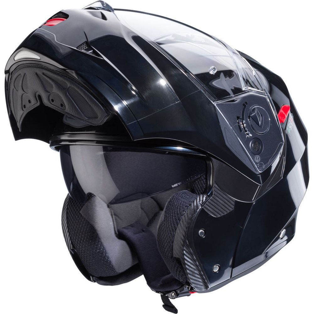 Caberg Duke X Plain Flip-Up Helmet Smart Black