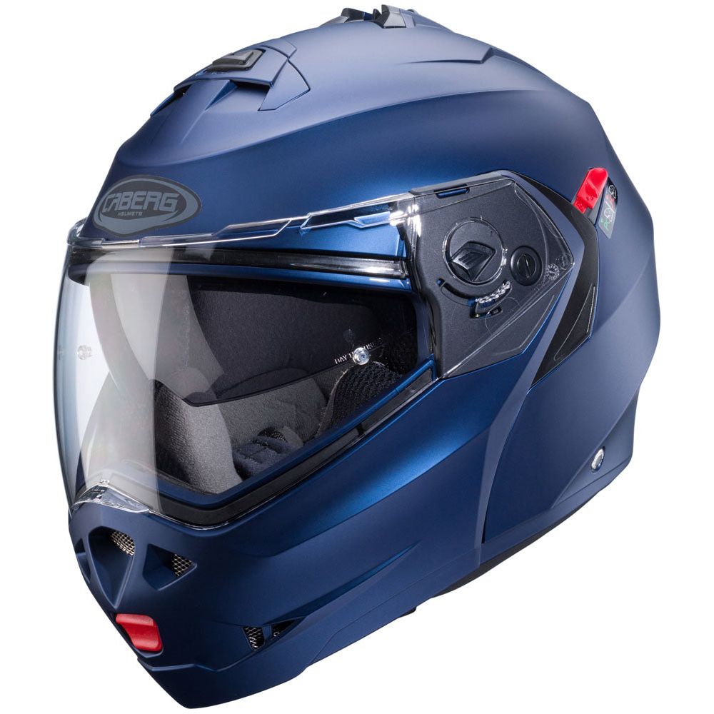 Caberg Duke X Plain Flip-Up Helmet Matt Blue