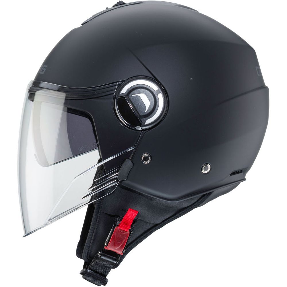 Caberg Riviera V4X Plain Open Face Helmet Matt Black