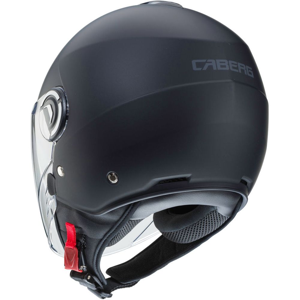 Caberg Riviera V4X Plain Open Face Helmet Matt Black