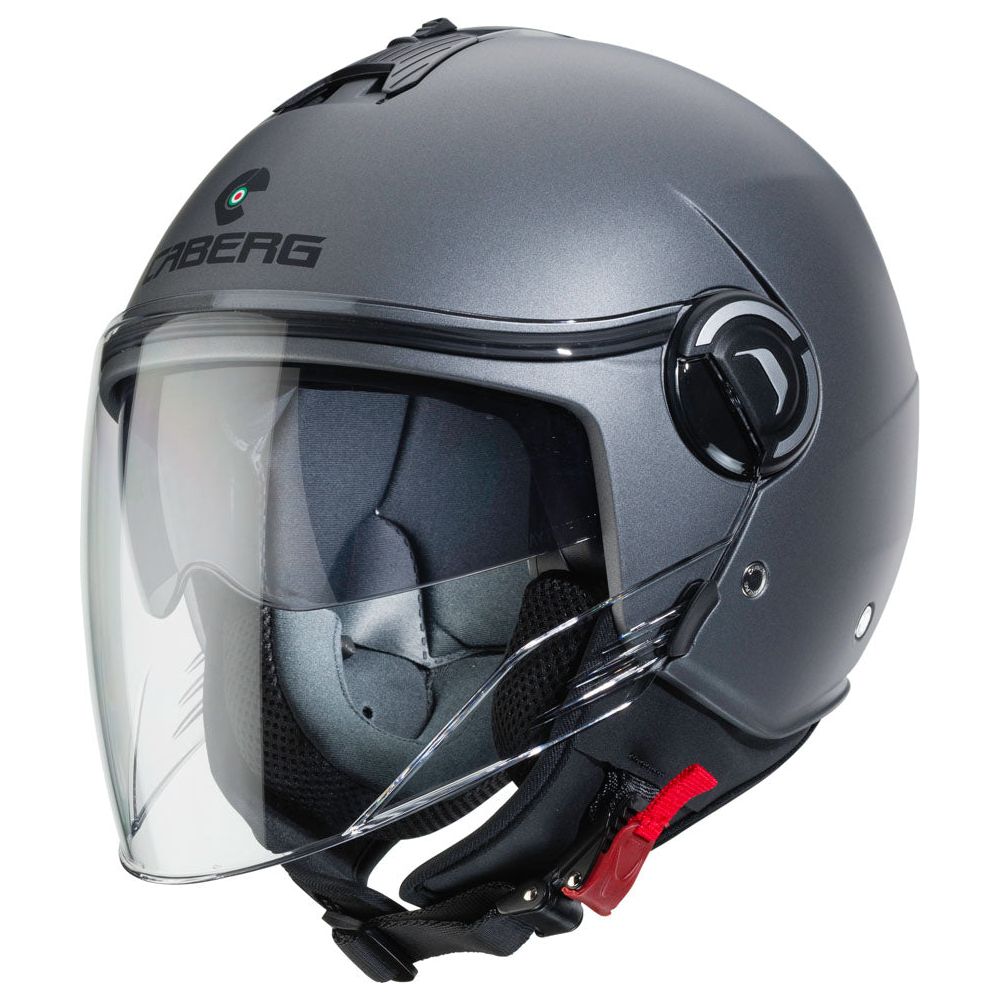 Caberg Riviera V4X Plain Open Face Helmet Matt Gun