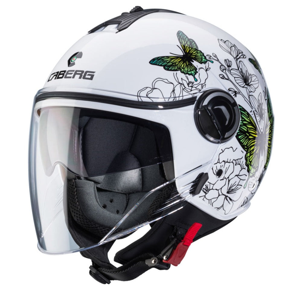 Caberg Riviera V4X Muse Open Face Helmet White