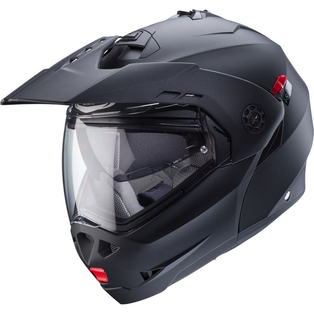 Caberg Tourmax X Plain Flip-Up Helmet Matt Black - FREE UK Shipping, FREE 365 Day Returns | Moto Central