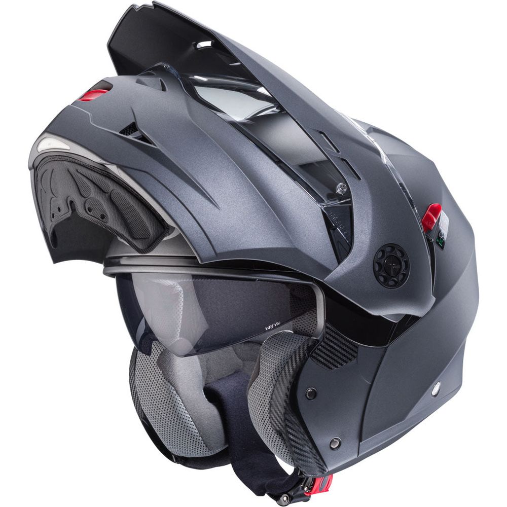 Caberg Tourmax X Plain Flip-Up Helmet Matt Gun