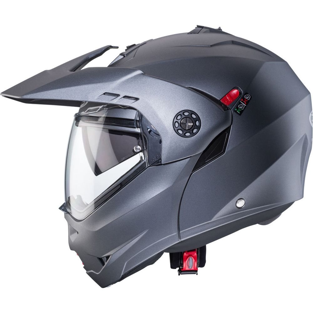 Caberg Tourmax X Plain Flip-Up Helmet Matt Gun