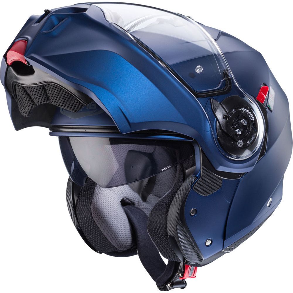 Caberg Duke Evo Plain Flip-Up Helmet Matt Blue