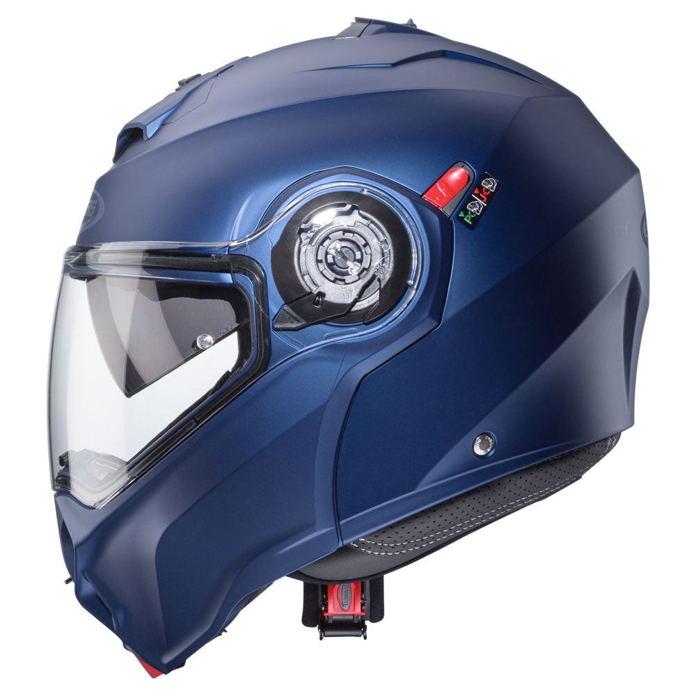 Caberg Duke Evo Plain Flip-Up Helmet Matt Blue