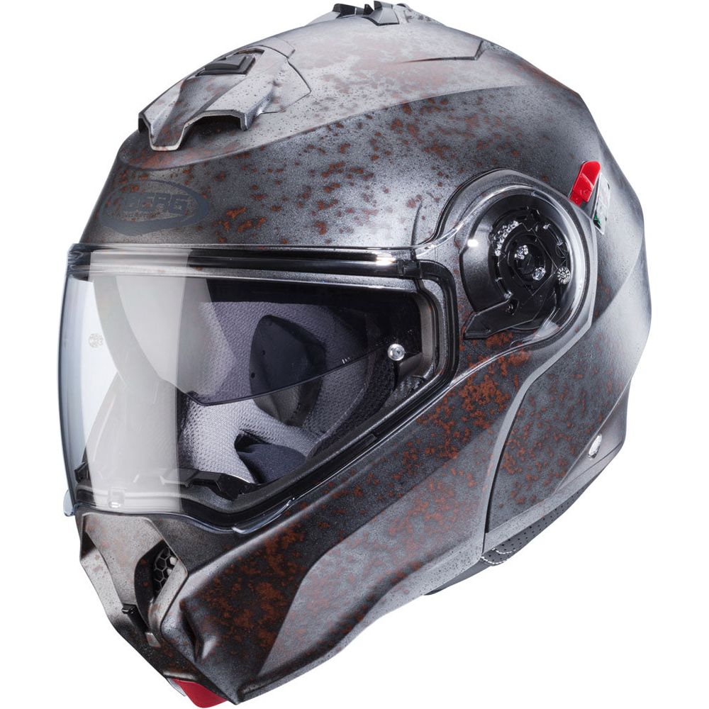 Caberg Duke Evo Rusty Plain Flip-Up Helmet Grey