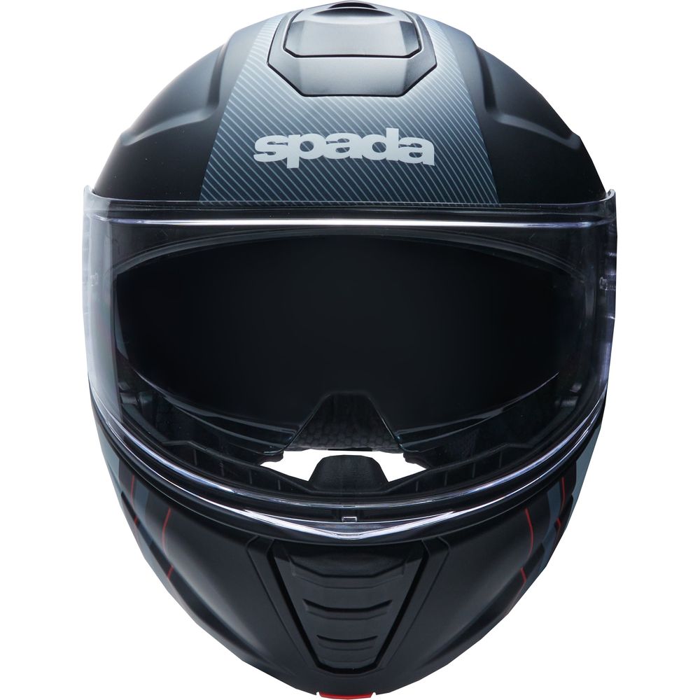 Spada Orion 2 Element Flip-Up Helmet Black / Grey / Red / Blue - FREE UK Shipping, FREE 365 Day Returns | Moto Central