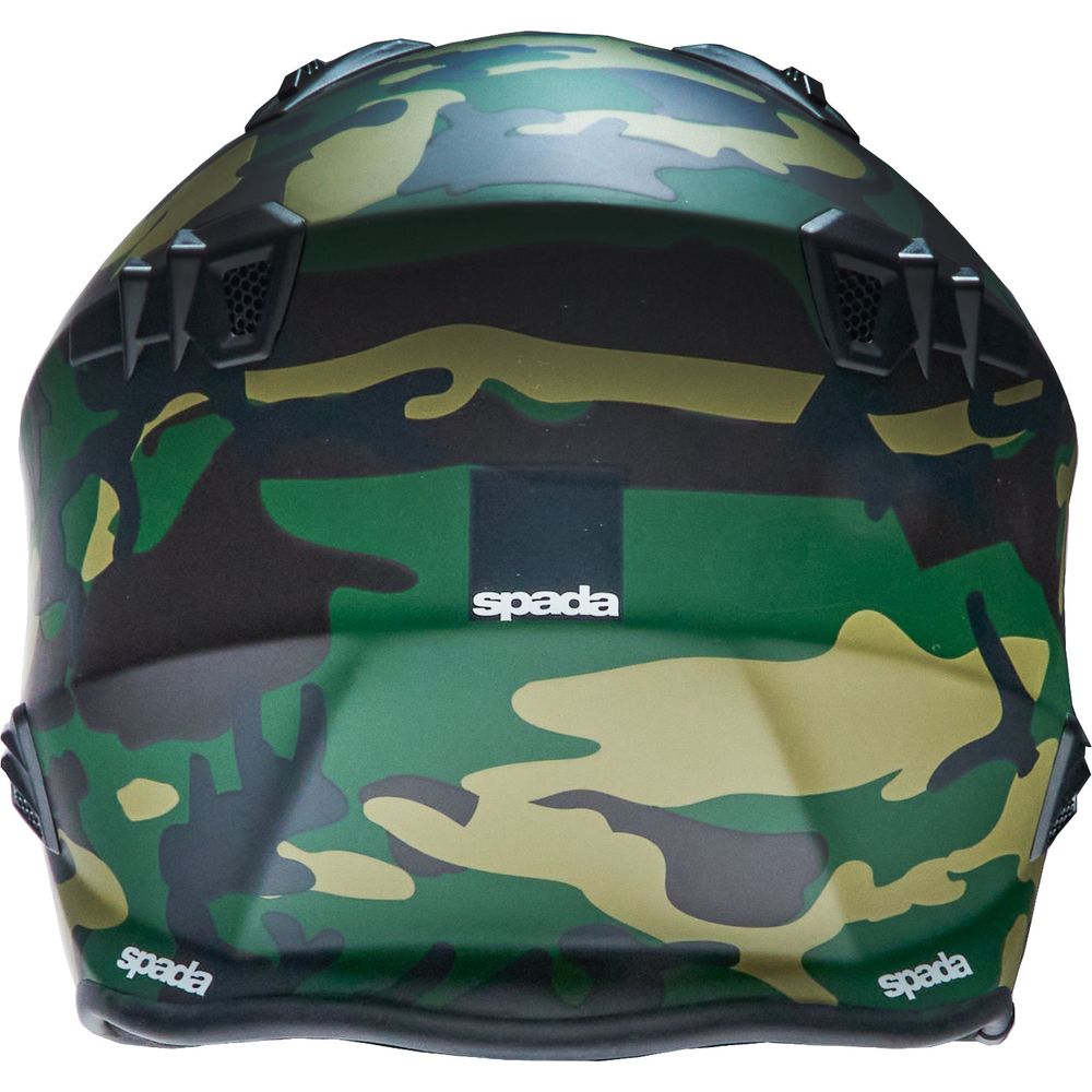 Spada Storm 06 Open Face Helmet Camo Green