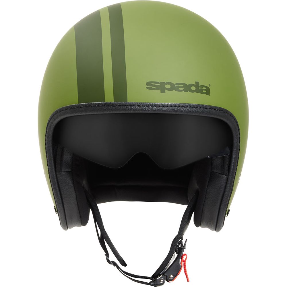 Spada Ace Command Open Face Helmet Matt Green