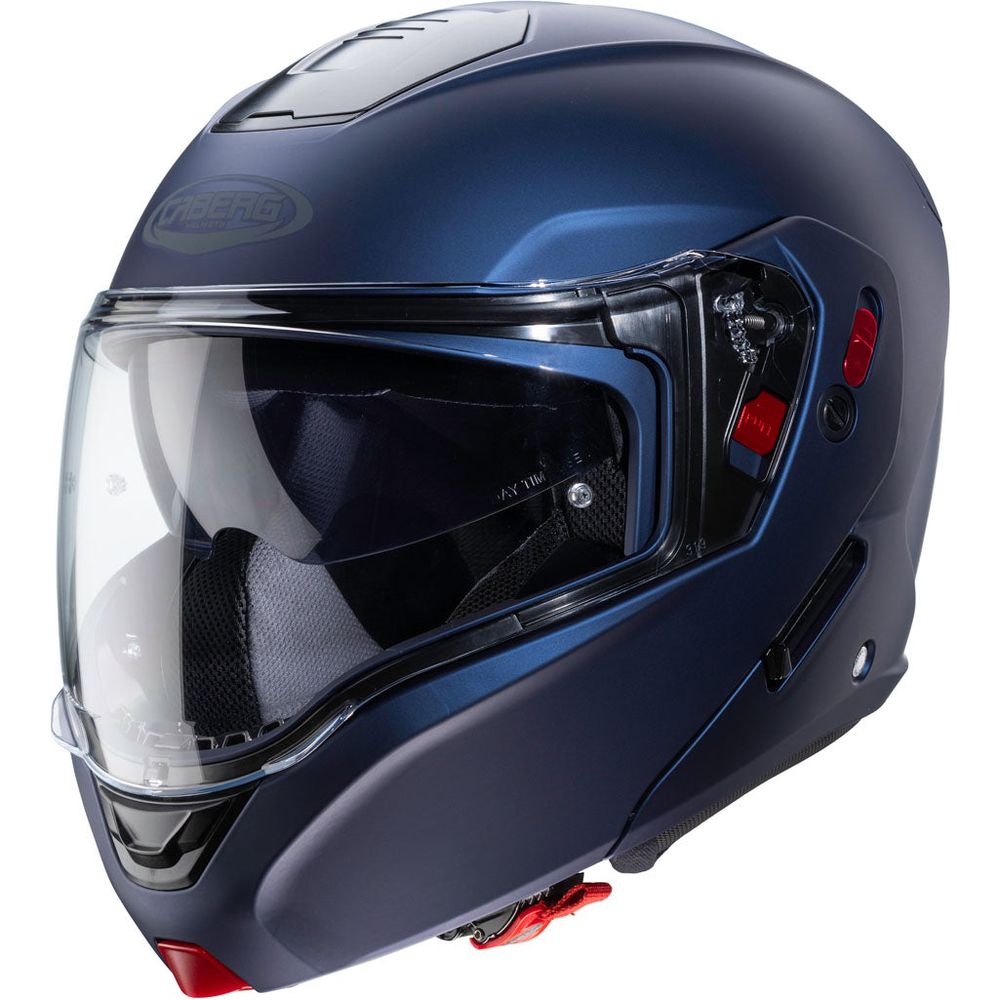 Caberg Horus X Plain Flip-Up Helmet Matt Blue