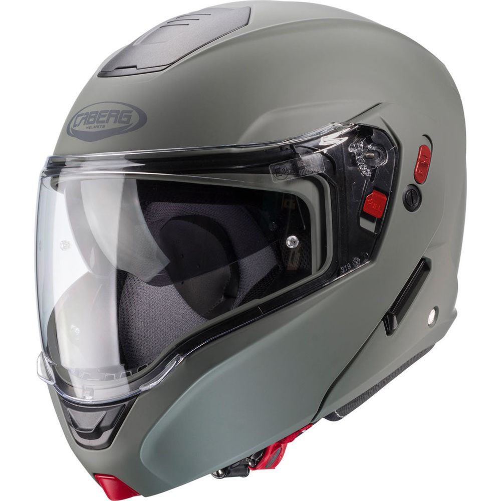 Caberg Horus X Plain Flip-Up Helmet Matt Grey Kamo