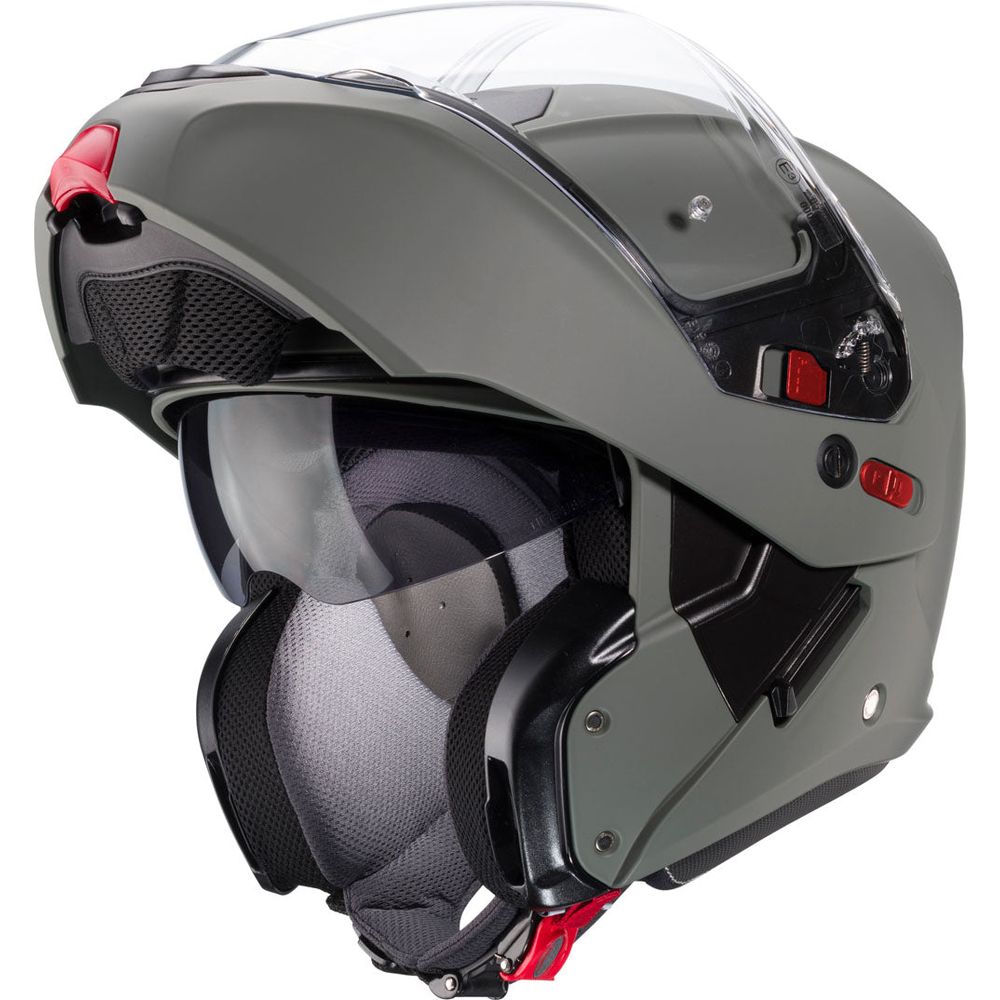 Caberg Horus X Plain Flip-Up Helmet Matt Grey Kamo