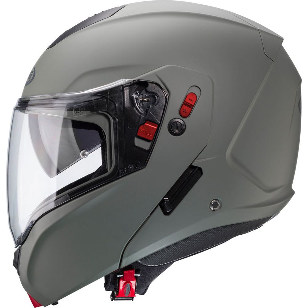 Caberg Horus X Plain Flip-Up Helmet Matt Grey Kamo