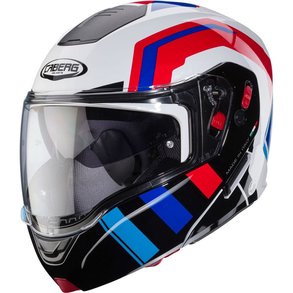 Caberg Horus X Road Flip-Up Helmet White / Red / Blue