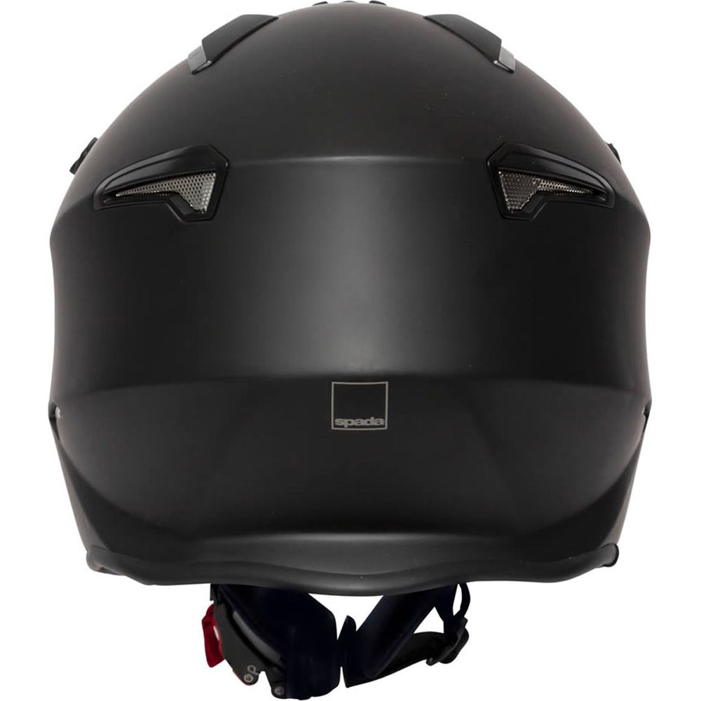 Spada Rock 06 Open Face Helmet Black - FREE UK Shipping, FREE 365 Day Returns | Moto Central