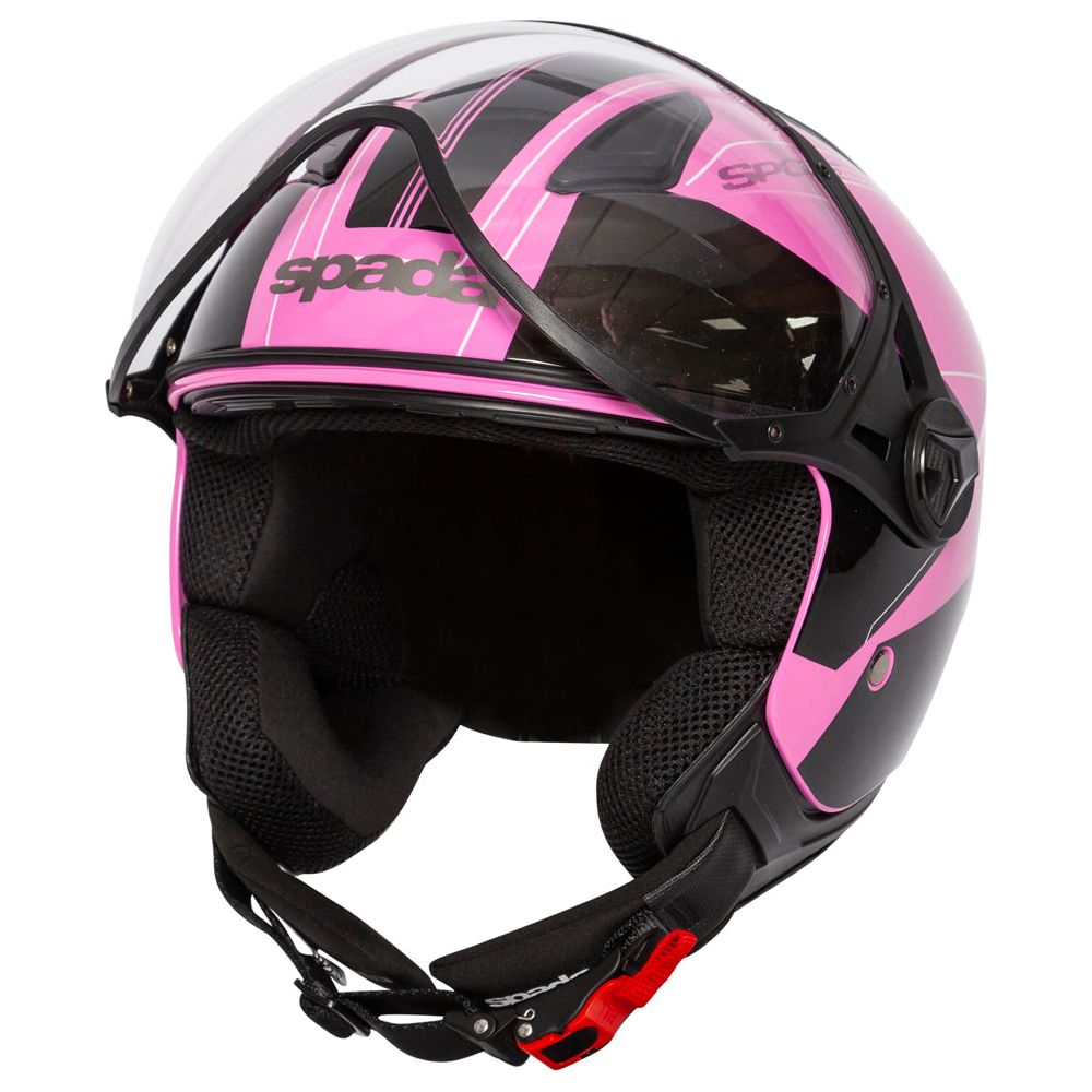 Spada Hellion 06 Open Face Helmet Twist Pink