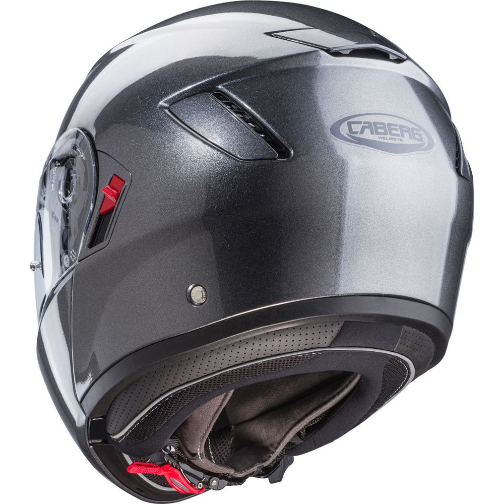 Caberg Levo X Plain Flip-Up Helmet Metal Grey