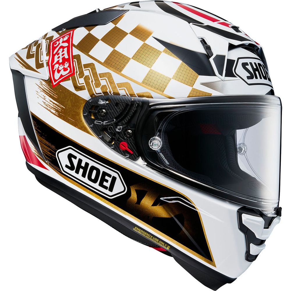 Shoei X-SPR Pro Motegi 4 Full Face Helmet White