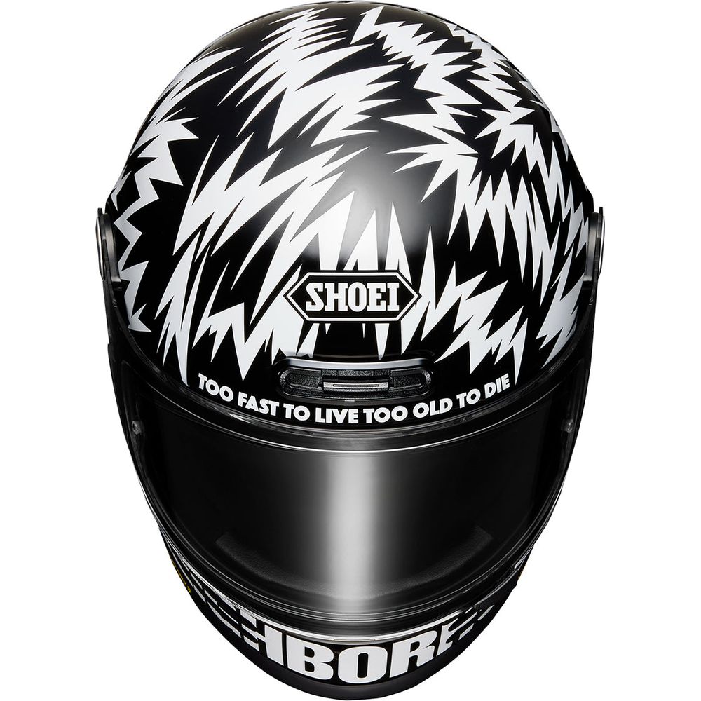 Shoei Glamster 06 Neighborhood TC5 Full Face Helmet Matt Black