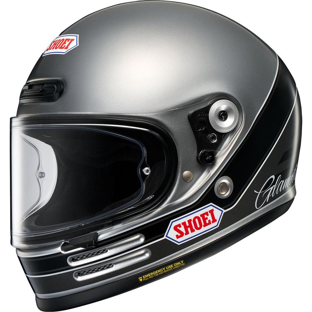 Shoei Glamster 06 Abiding TC10 Full Face Helmet Grey / Black