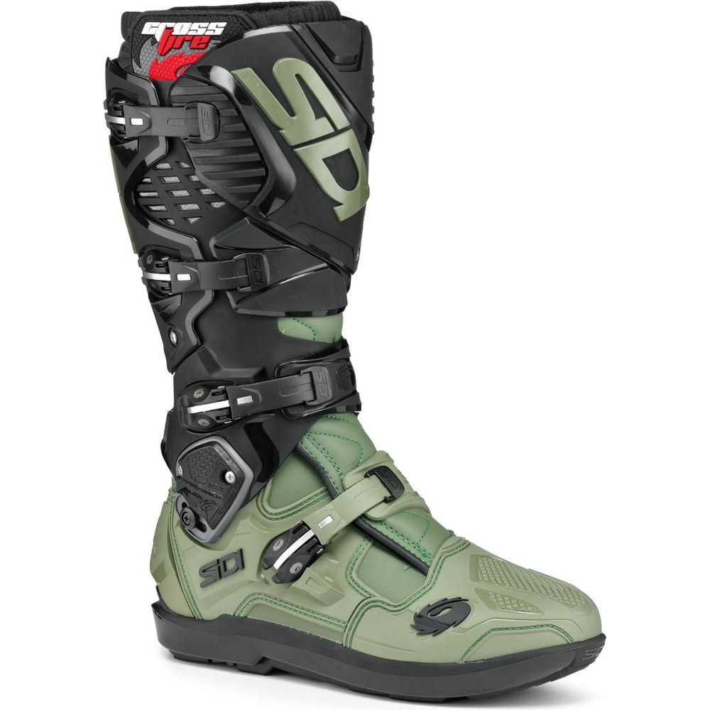 Sidi Crossfire 3 SRS CE Boots Army / Black