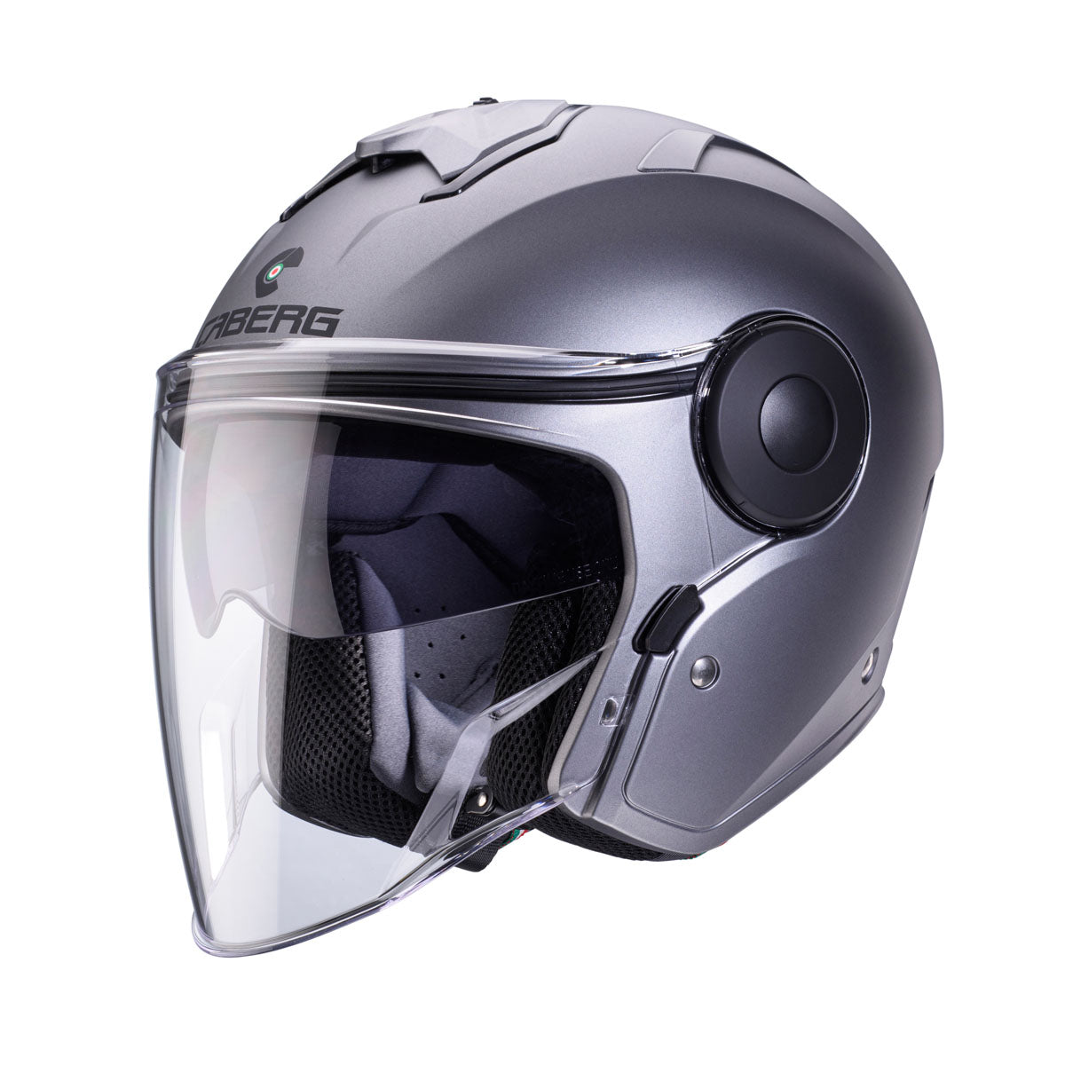 Caberg Soho Open Face Helmet Matt Gun Metal