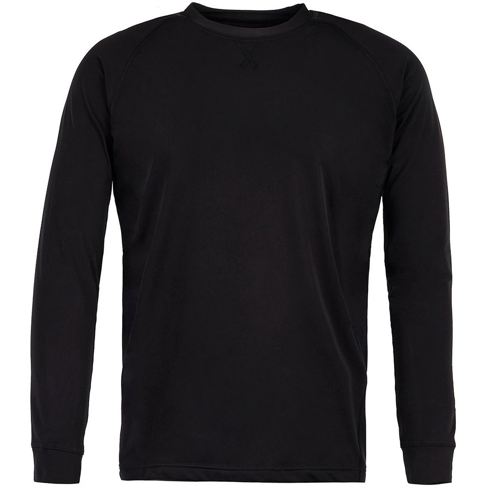 Spada Crucible Crew Long Sleeves Base Layer T-Shirt Black / Petrol