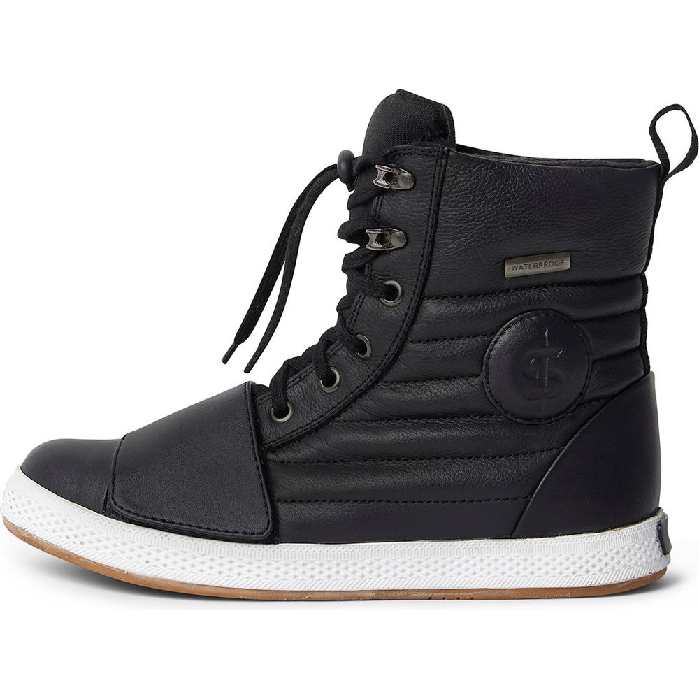 Spada Heat CE High Top Trainer Boots Black - FREE UK Shipping, FREE 365 Day Returns | Moto Central