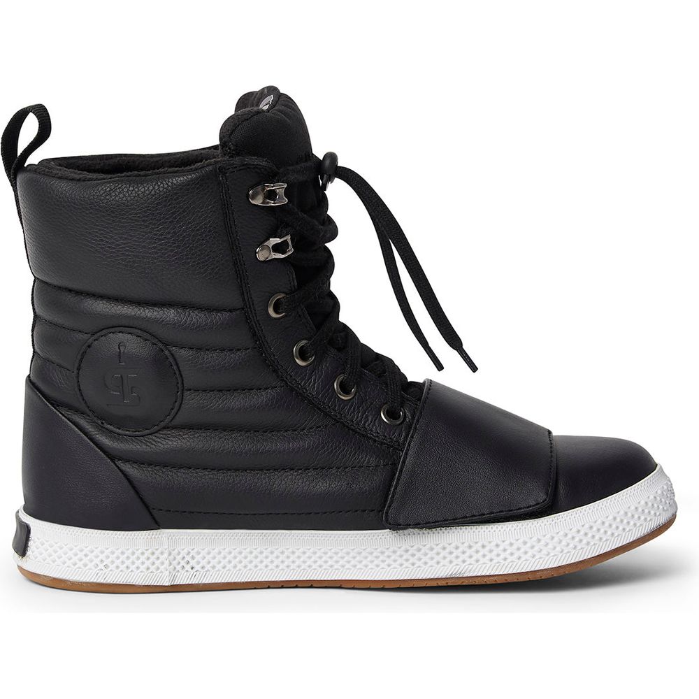 Spada Heat CE High Top Trainer Boots Black - FREE UK Shipping, FREE 365 Day Returns | Moto Central