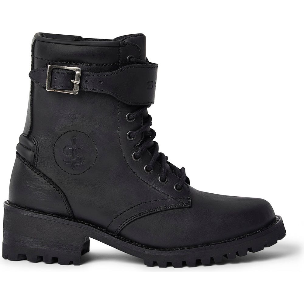 Spada Piston CE Ladies Boots Black - FREE UK Shipping, FREE 365 Day Returns | Moto Central