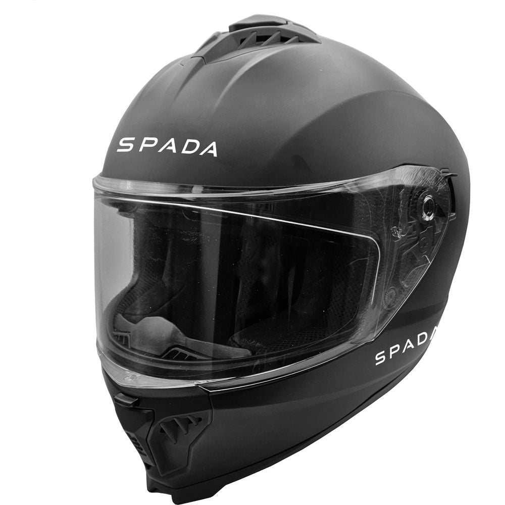 Spada SP18 Full Face Helmet Matt Black