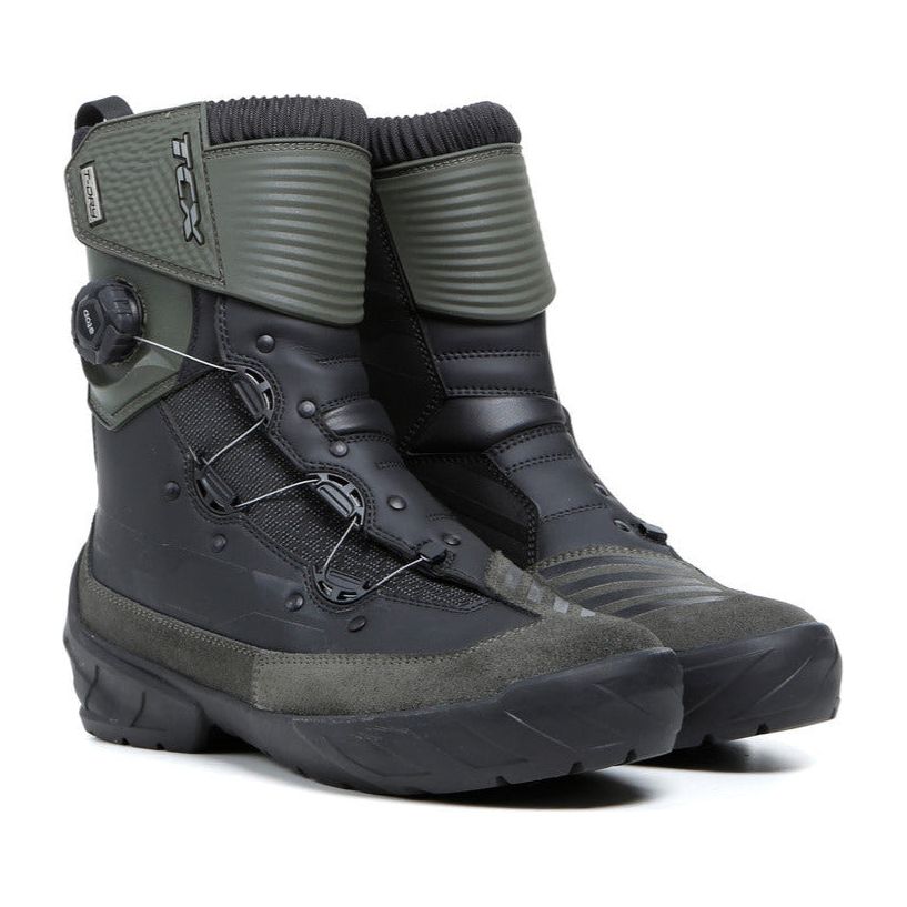 TCX Infinity 3 Mid Waterproof Boots Black / Green