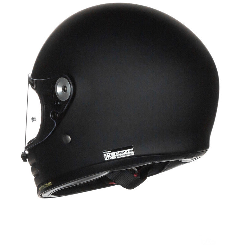 Shoei Glamster 06 Plain Full Face Helmet Matt Black