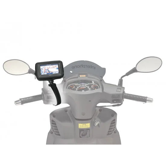 Interphone GPS 4.3" Holder For Non-Tubular Handlebar