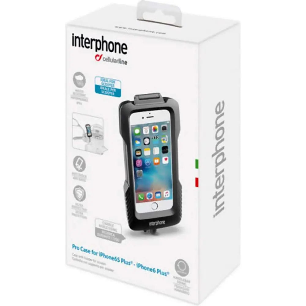 Interphone iPhone 6 Plus Holder For Non Tubular  from Moto Central - Motorcycle Clothing