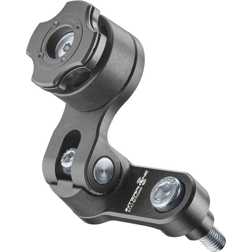 Interphone Quiklox Universal Handlebar Riser Mount Black