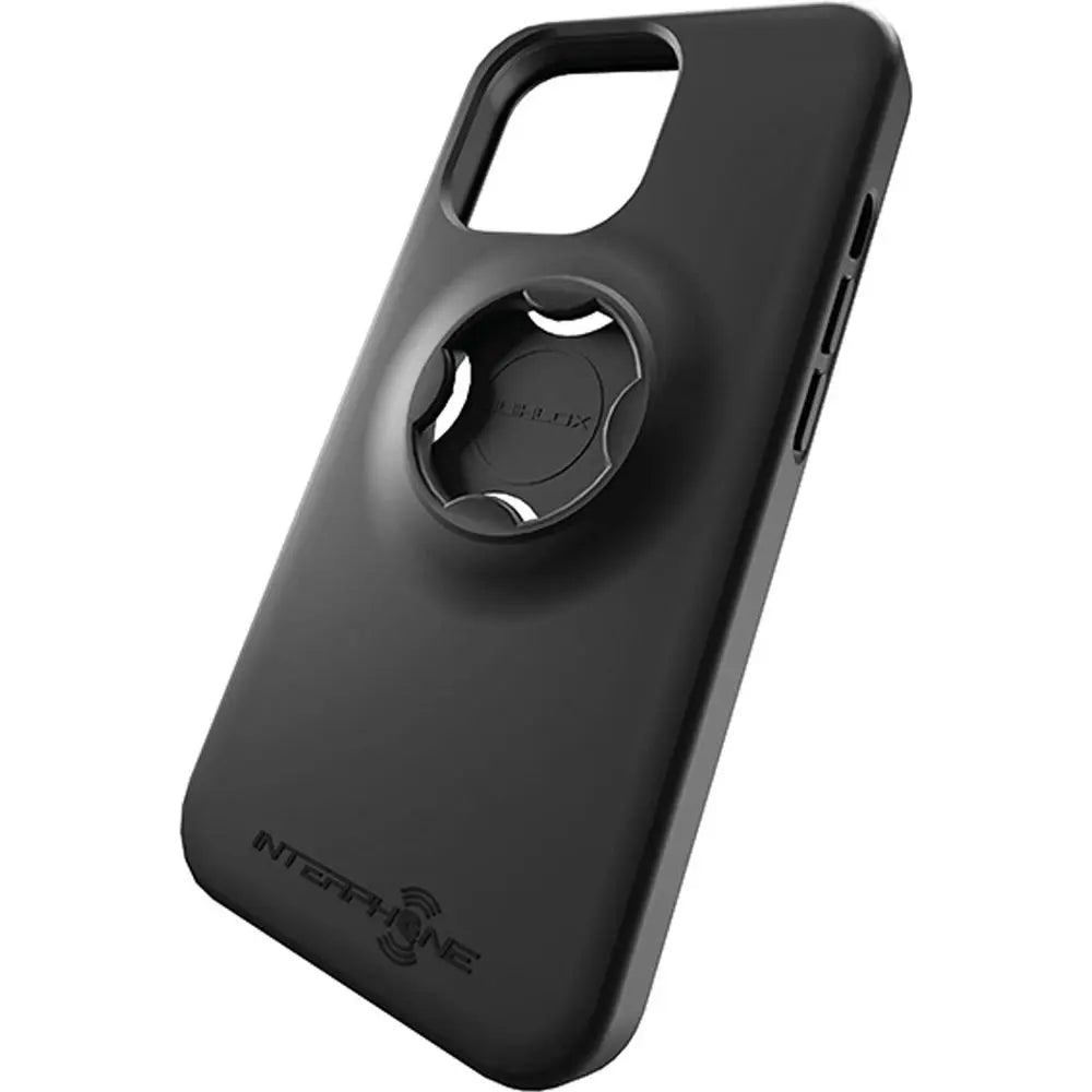 Interphone Quiklox Case Black For iPhone 14 Pro - FREE UK Shipping, FREE 365 Day Returns | Moto Central